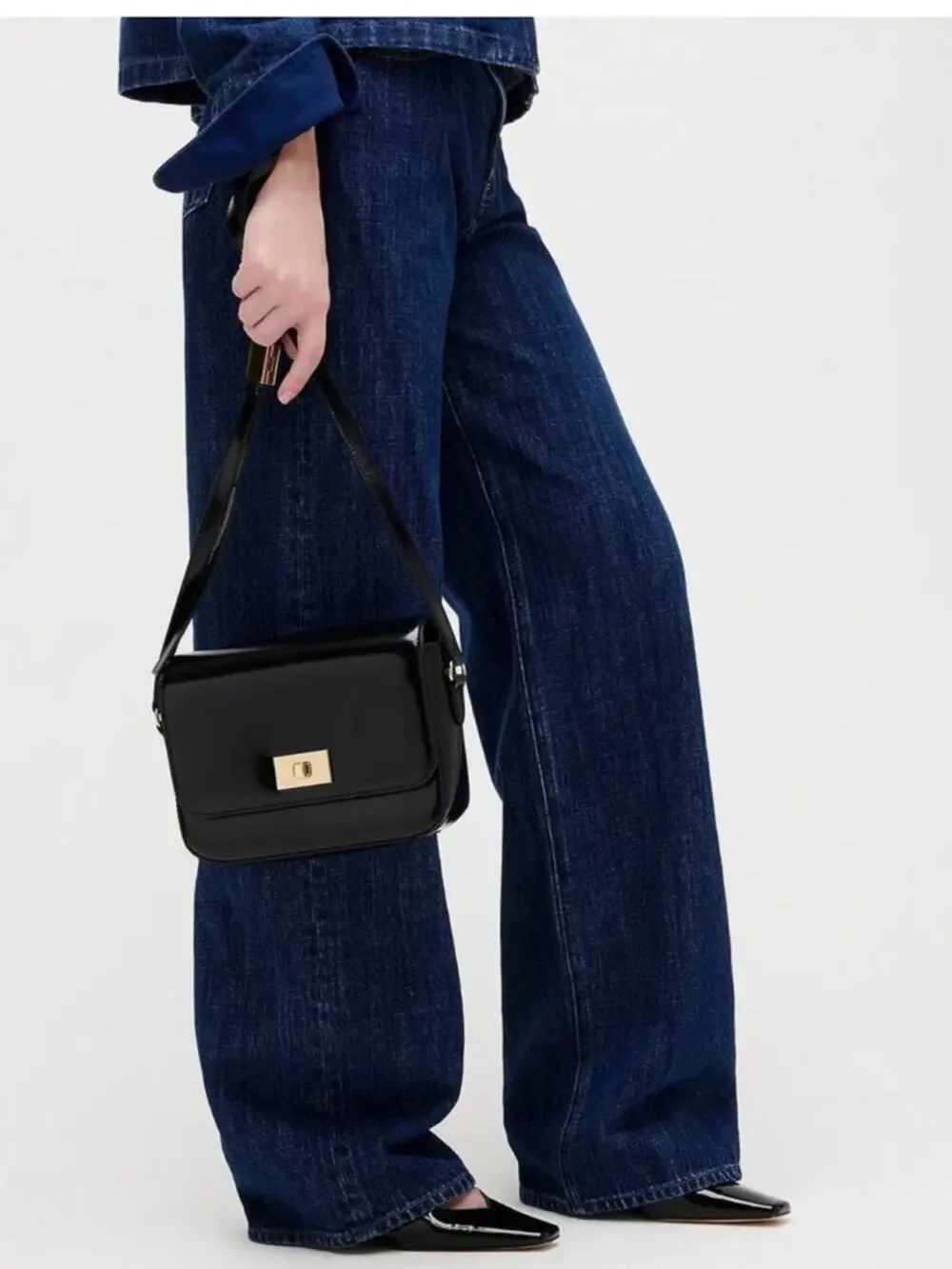 J.Crew Edie crossbody bag in Italian leather